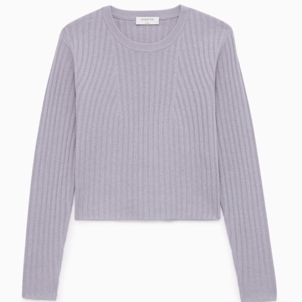 Aritzia Babaton Nathaniel Sweater - Lilac